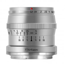 TTArtisan 50MM F1.2 Lens APS-C Large Aperture Portrait Lens For Nikon Z Mount Z50 ZFC (Silver)
