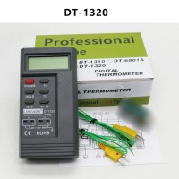 DT1320 Two-Channel Thermocouple Thermometer Industrial K Type Thermometer High Precision -50 To 204℃