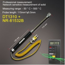 DT1310 Thermocouple Thermometer High-Precision K Type Thermometer w/ NR-81532B Probe (-50℃ To 500℃)