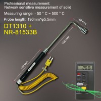 DT1310 Thermocouple Thermometer High-Precision K Type Thermometer + NR-81533B Probe (-50℃ To 500℃)