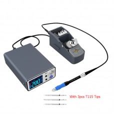 T3B Smart Soldering Station Perfect Solder Station With T115 Handle & 3PCS C115 Soldering Iron Tips