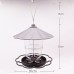 820ML Waterproof Gazebo Hanging Bird Feeder Outdoor Hummingbird Feeder Garden Seed & Nut Feeder