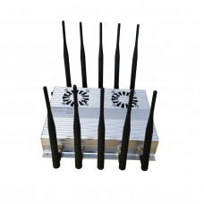 HamGeek HG10W 50W 10-Channel Phone Signal Blocker Cell Phone Blocker For Cellphones 2G/3G/4G/5G/Wifi
