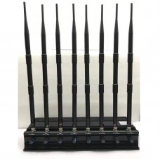 HamGeek HG16W 16-Channel Phone Signal Blocker Range 2-50M/6.6-164FT For Cellphones 2G/3G/4G/5G/Wifi
