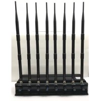 HamGeek HG16G 16-Channel Phone Signal Blocker Range 2-50M/6.6-164FT For Cellphones 2G/3G/4G/5G/GPS