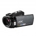 ORDRO AE8 4K Camcorder DV Camera 30MP Still Image Recording w/ Wide-Angle Lens Mic Hood Stabilizer