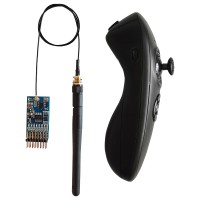 RX-08 2.4G 8CH RC Remote Controller Receiver Set (Gyroscope Version) for Bait Boat Fishing Net Boat