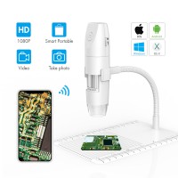 2MP 50-1000X Wifi Digital Microscope Portable USB Microscope for PC and IOS Android Mobile Phones