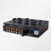 Heareal F2 Audio Signal Distributor Hifi Mixer 4 IN 4 OUT Audio Mixer & Splitter for Preamp Headphone Amp