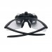 3.5X Dental Loupes Surgical Binocular Plastic Surgery Optical Glass 420mm with Dental LED Head Light 