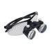 3.5X Dental Loupes Surgical Binocular Plastic Surgery Optical Glass 420mm with Dental LED Head Light 