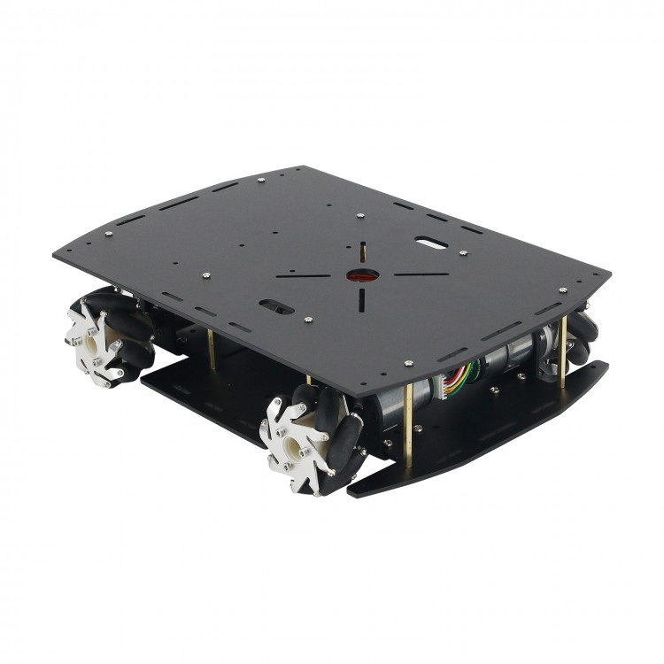 4WD 60mm Mecanum Wheel Robot Car Chassis Kit 10Kg Load for Arduino ...