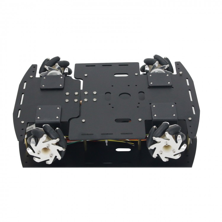 4WD 60mm Mecanum Wheel Robot Car Chassis Kit 10Kg Load for Arduino ...