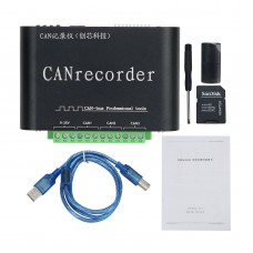 CAN Recorder CAN Bus Data Recorder Offline Recording Broadcasting Offline Playback Relay For SD Card