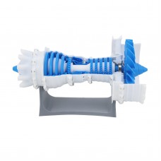 3D Printed Jet Engine Model Aircraft Engine Supercharged Engine Chrysanthemum Nozzle For Trent 1000