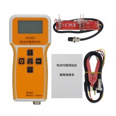RC3563 Battery Tester Lithium Battery Internal Resistance Tester Meter w/ Clips 18650 Fixture
