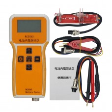 RC3563 Battery Tester Battery Internal Resistance Tester w/ Clips High-End Probes 18650 Fixture