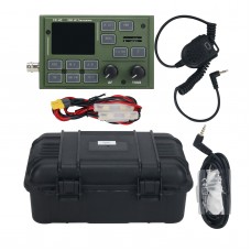 FX-4C SDR HF Transceiver (Green) 10W 465KHz-50MHz Shortwave Radio Built-In Sound Card w/ Carry Box