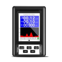 BR-9C Geiger Counter Nuclear Radiation Detector Dosimeter Electromagnetic Radiation Tester Black