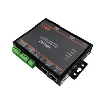 HF5122 IoT 2-Port Serial Server Industrial Grade RS232/485/422 to Ethernet Modbus RTU to TCP module