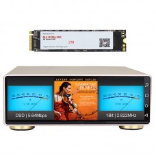 JF Digital MX-3 Digital Turntable Hifi Player with 1T Hard Disk 32Bit 768KHz DSD512 Bluetooth 5.0