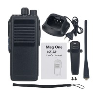 VZ-38 Walkie Talkie UHF Radio 400-470MHz Handheld Transceiver 16 Channels for Motorola Mag One