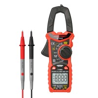 HT206D T-RMS AC/DC Clamp Meter Digital Clamp Multimeter 600V 600A High-Precision Tester 6000 Counts