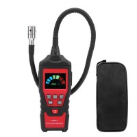 HABOTEST HT601A Gas Leak Detector Portable Combustible Gas Detector w/ LED Analog Bar Display