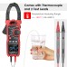 HT208A 1000V AC Clamp Meter Digital Clamp Multimeter TRUE RMS Tests Temperature Voltage Current