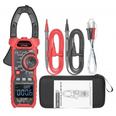 HT208D AC/DC Clamp Meter 1000V Digital Clamp Multimeter TRUE RMS Tests Voltage Current Impedance