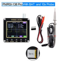 FNIRSI-138 Pro Digital Oscilloscope 2.5MS/s 200KHz Bandwidth High-End Version w/ Built-in Battery
