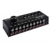 B049 6-Input 4-Output Audio Switcher Audio Source Selector Featuring Output with Separate Switches