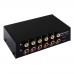 B060 Audio Selector Audio Switcher 4 IN 2 OUT or 2 IN 4 OUT Lossless Bidirectional Switching