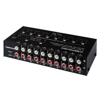 B062 Audio Switcher Audio Selector 2-Way Input 8-Way Output Supporting 2 Groups of Mixing Input