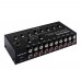 B062 Audio Switcher Audio Selector 2-Way Input 8-Way Output Supporting 2 Groups of Mixing Input