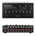 B062 Audio Switcher Audio Selector 2-Way Input 8-Way Output Supporting 2 Groups of Mixing Input