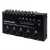 B065 5 IN 5 OUT Audio Selector Audio Signal Mixing Distributor Independent Volume Control RCA Ports