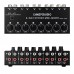 B066 Mini 8-Way Stereo Audio Mixer Passive Sound Mixer with RCA Ports No Power Supply Needed