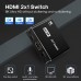 NK-W80 Ultra HD 8K 2x1 Switch HDMI Switch HDMI Splitter 2 IN 1 OUT for X-Box PS5 Blue-Ray Player