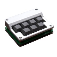 HamGeek HG708 AutoCQ Caller Aluminum Alloy Shell Silver for ICOM 7800 765 775 IC-707 with 8-Pin ACC Socket