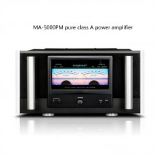 MA5000PM Power Amplifier HIFI Class Pure Class A High Power Amplifier Home Amp 120W×2-Black