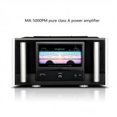 MA5000PM Power Amplifier HIFI Class Pure Class A High Power Amplifier Home Amp 120W×2-Black