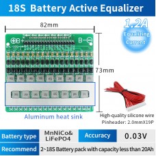 SUNKKO BAL-18S-1A Active Battery Balancer 2-18S Battery Equalizer for Ternary Iron Lithium Battery