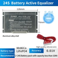 SUNKKO BAL-24S-1.2A Battery Balancer Battery Equalizer for 2-24S Ternary Iron Lithium Battery Pack