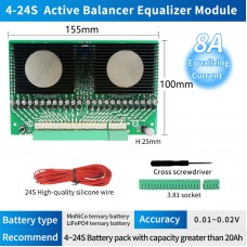 SUNKKO BALANCE-24S-8A Battery Balancer Equalizer for Ternary Lithium Battery Iron Lithium Battery