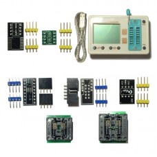 SkyPRO II Standard USB Programmer Offline Programmer w/ SOP8 Socket for 24 25 93 SPI FLASH AVR STM32