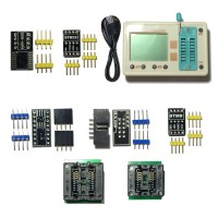 SkyPRO II Enhanced Offline Programmer USB Programmer w/ SOP8 Socket for 24 25 93 SPI FLASH AVR STM32