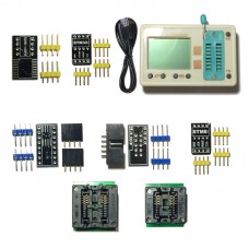 SkyPRO II Enhanced Offline Programmer USB Programmer w/ SOP8 Socket for 24 25 93 SPI FLASH AVR STM32