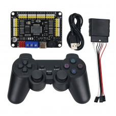 32 Channel Servo Control Board & Robot PS2 Controller & Receiver Handle for Robot DIY Platform