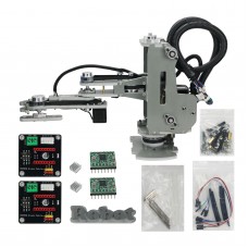 SCARA Robot Mechanical Arm Hand Manipulator 4 Axis Stepper Motor Assembled